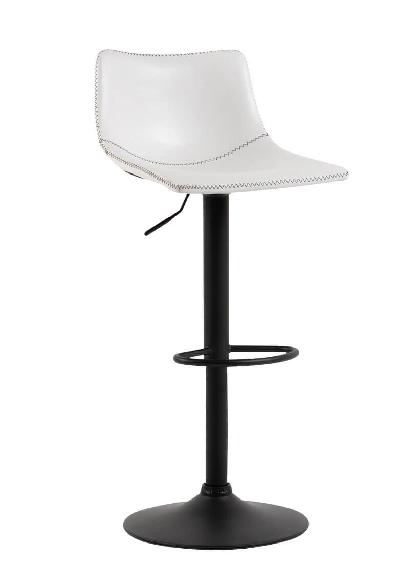 Malibu baarituoli valkoinen kaasujousella TARJOUS