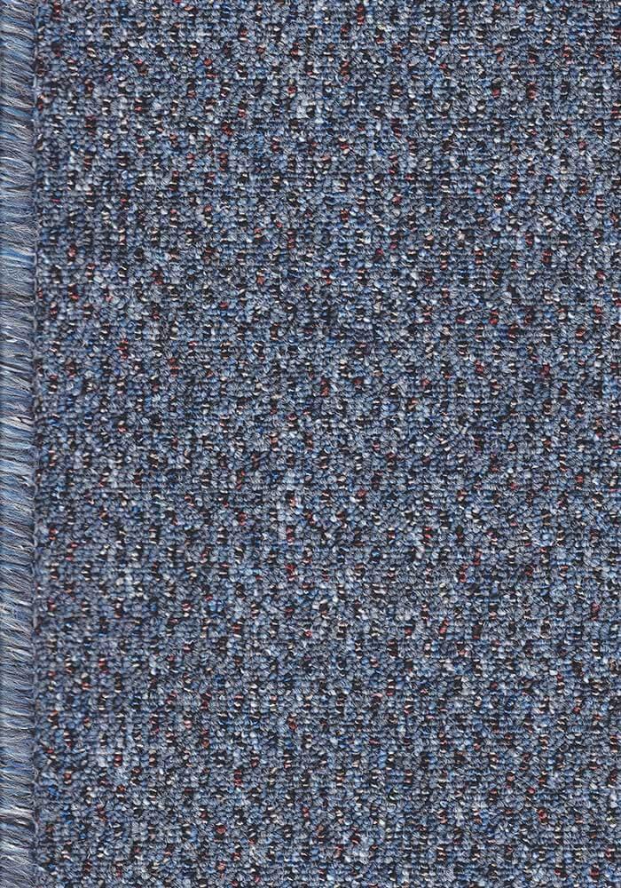 Rumba mittatilausmatto sininen leveys 80 cm