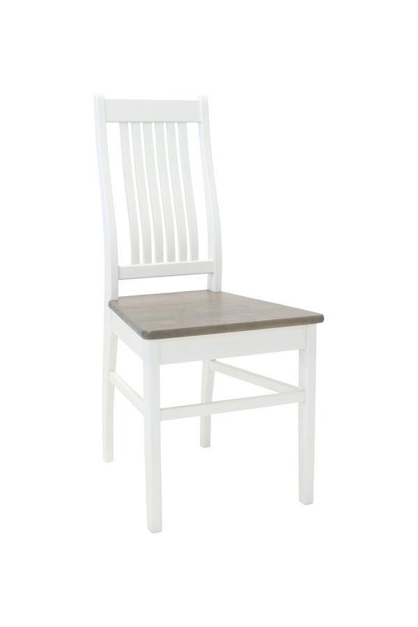 Sanna koivuinen tuoli valkoinen/harmaa