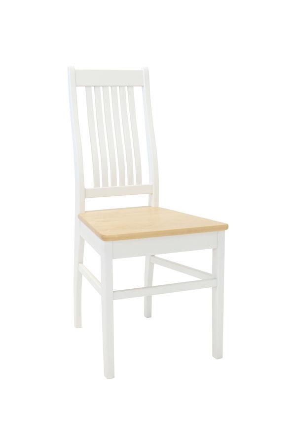 Sanna koivuinen tuoli valkoinen/luonnonväri