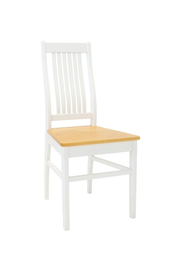 Sanna koivuinen tuoli valkoinen/pyökki