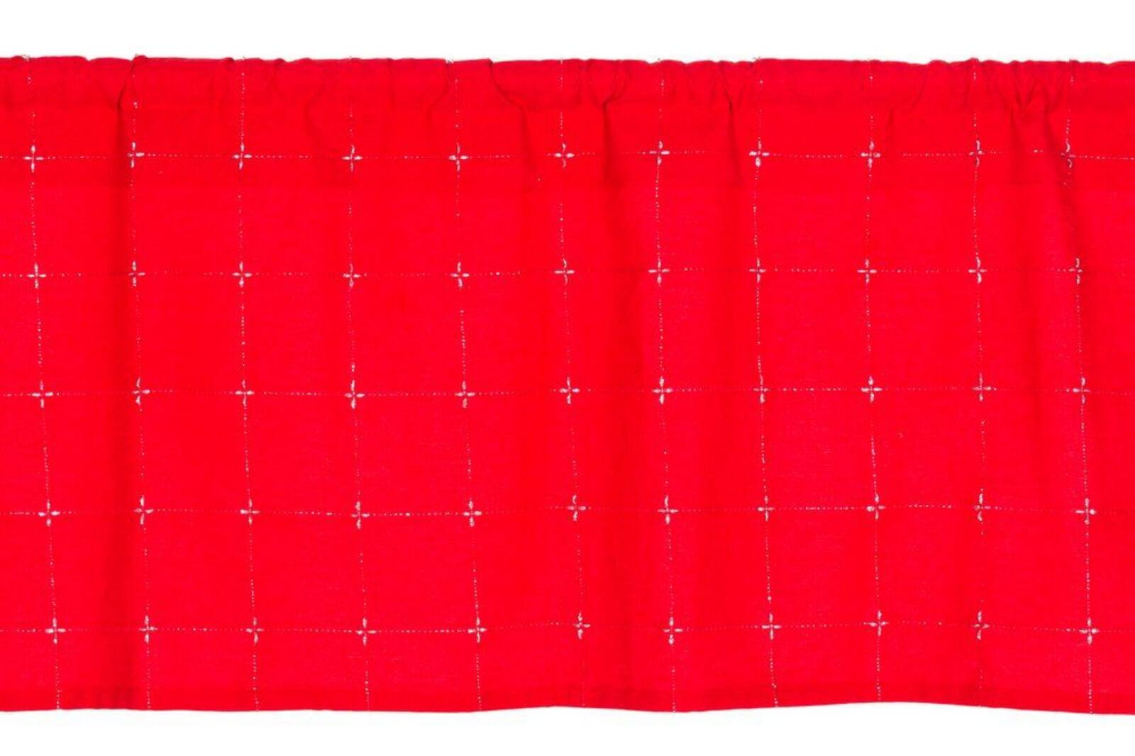 Winteria Tuike kappaverho punainen 50x250 cm