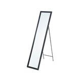 4living Basic lattiapeili musta 30x150 cm