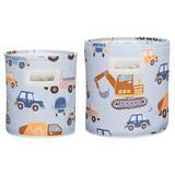 4living Biili säilytyskorisetti sininen 2 kpl