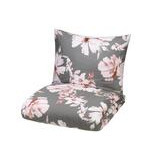 4living Lilian pussilakanasetti harmaa-roosa 150x210 cm