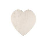 4Living Matto Sydän valkoinen 80x80 cm