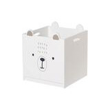 4living Teddy säilytyslaatikko valkoinen