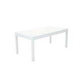 Aino jatkettava ruokapöytä 140 + 40 cm  valkoinen