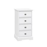 Apila lipasto nro 4 valkoinen