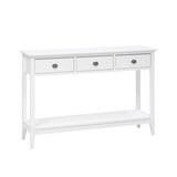 Apila sivupöytä 120 cm nro 33 valkoinen