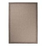 Ateena sileäksi kudottu matto vaaleanruskea