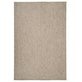 Aura sileäksi kudottu matto hiekka