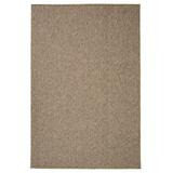 Aura sileäksi kudottu matto pellava