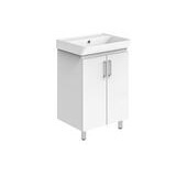 Bianco allaskaappi ovilla mattavalkoinen 50 cm