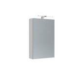 Bianco peilikaappi led-valaisimella ja tuplapistorasialla mattavalkoinen 45 cm