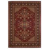 Bidjar plyysimatto punainen