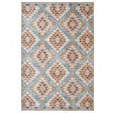 Dalis sileäksi kudottu matto harmaa