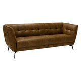 Eleanor 3-istuttava sohva ruskea