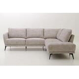 Evelyn avokulmasohva vaahtomuovityynyillä