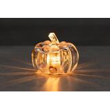 Finnlumor Kurpitsa led koristevalaisin 8 cm