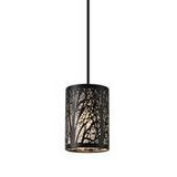 FocusLight Metsä riippuvalaisin 14 cm musta