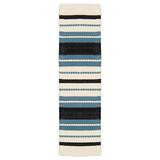 Heinävesi keinutuolimatto 45x180 cm sininen-musta