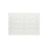 Hiipakka Black sängynpääty valkoinen