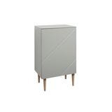 Hiipakka Vilja kaappi 50 cm ovella oliivinvihreä