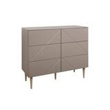 Hiipakka Vilja lipasto 100 laatikoilla kaakao