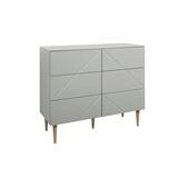 Hiipakka Vilja lipasto 100 laatikoilla oliivinvihreä