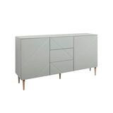 Hiipakka Vilja senkki 150 ovilla & laatikoilla oliivinvihreä