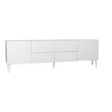 Hiipakka Vilja taso 200 cm ovilla & laatikoilla valkoinen
