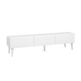 Hiipakka Vilja tv-taso matala 150 cm laatikoilla