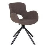 House Nordic Amorim kääntyvä tuoli mushroom boucle