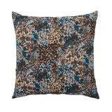 House Nordic Blossom koristetyyny sininen-ruskea 45x45 cm