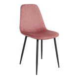 House Nordic Stockholm tuoli roosa sametti