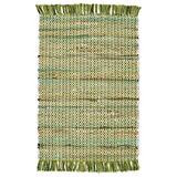 Huviniemi puuvillamatto vihreä