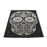 Kaksipuoleinen pääkallomatto 5301 musta