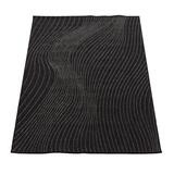 Kaksipuolinen Emilia matto musta