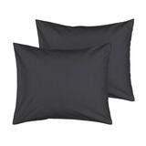 Kaunis koti tyynyliina 2 kpl tummanharmaa 60x80 cm