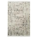 Leona viskoosimatto beige-harmaa