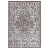 Leonardo plyysimatto harmaa-ruskea