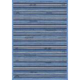 Liiva chenillematto sininen