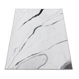 Marmori sileäpintainen matto valkoinen