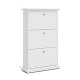 Paris kenkäkaappi valkoinen