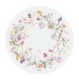 Pyöreä lasten Flower garden matto värikäs