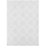 Raadi chenillematto valkoinen