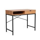 Riva kirjoituspöytä tammi/musta