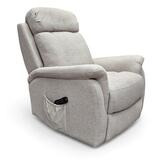 Rubin Air hierova nousuavusteinen mekanismituoli beige