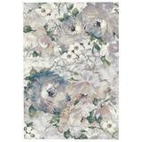 Runo plyysimatto värikäs-kukka